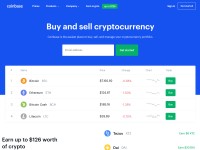 Desktop screenshot for coinbase.com