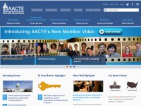 Desktop screenshot for aacte.org