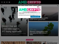 Desktop screenshot for ambcrypto.com