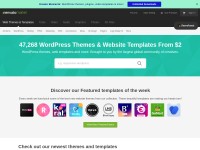 Desktop screenshot for themeforest.net