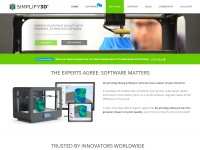Desktop screenshot for simplify3d.com