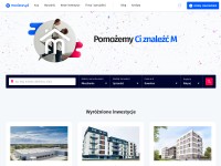 Desktop screenshot for morizon.pl