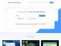 Desktop screenshot for browserling.com