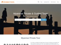 Desktop screenshot for myanmartravel.com