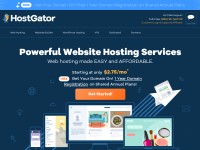 Desktop screenshot for hostgator.com