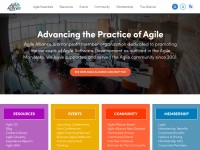 Desktop screenshot for agilealliance.org