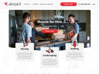 Desktop screenshot for laborjack.com