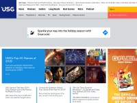 Desktop screenshot for usgamer.net