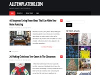 Desktop screenshot for alltemplatehd.com