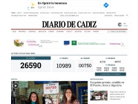 Desktop screenshot for diariodecadiz.es