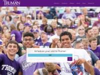 Desktop screenshot for truman.edu