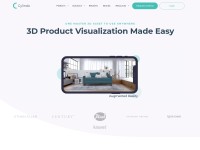 Desktop screenshot for cylindo.com