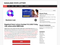 Desktop screenshot for nagalandstatelotterysambad.com