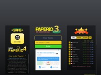 Desktop screenshot for paperio3.com