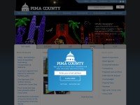 Desktop screenshot for pima.gov