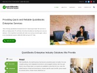 Desktop screenshot for quickbooksenterprisesupport.com