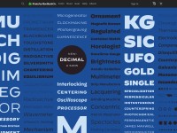 Desktop screenshot for typography.com