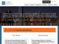 Desktop screenshot for floridajusticeinstitute.org