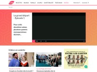 Desktop screenshot for canalvie.com