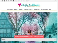 Desktop screenshot for happytowander.com