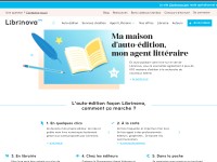 Desktop screenshot for librinova.com
