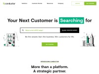 Desktop screenshot for conductor.com