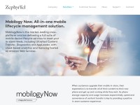 Desktop screenshot for mobilogy.com