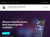 Desktop screenshot for wimpmusic.com