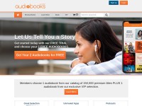 Desktop screenshot for audiobooks.com