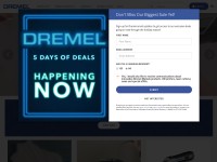 Desktop screenshot for dremel.com