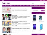 Desktop screenshot for gossip.pk