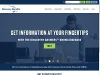 Desktop screenshot for discoverybenefits.com