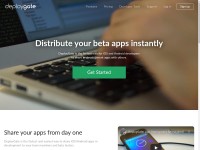 Desktop screenshot for deploygate.com