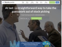Desktop screenshot for stockopedia.com