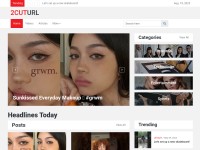 Screenshot of 2cuturl.com