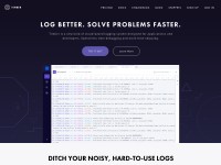 Desktop screenshot for timber.io
