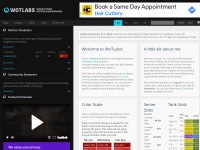 Desktop screenshot for wotlabs.net