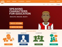 Desktop screenshot for voki.com