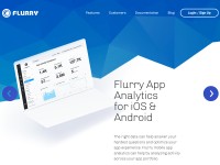 Desktop screenshot for flurry.com
