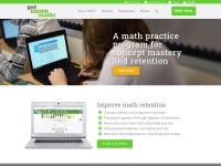 Desktop screenshot for getmoremath.com