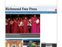 Desktop screenshot for richmondfreepress.com