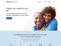 Desktop screenshot for mantracare.org