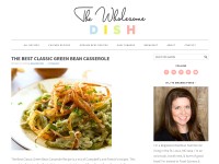 Desktop screenshot for thewholesomedish.com