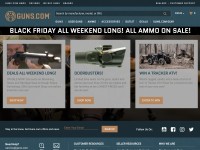 Desktop screenshot for guns.com
