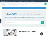Desktop screenshot for icd.codes