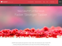 Desktop screenshot for cakephp.org