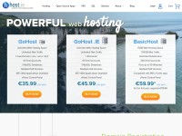 Desktop screenshot for host.ie