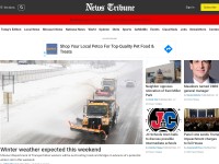 Desktop screenshot for newstribune.com