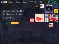 Desktop screenshot for acast.com