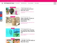 Desktop screenshot for diyprojectsforteens.com